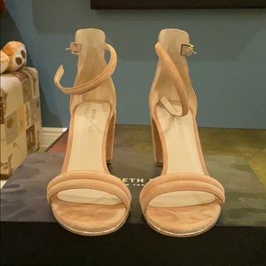 Nude Kenneth Cole Block Heels